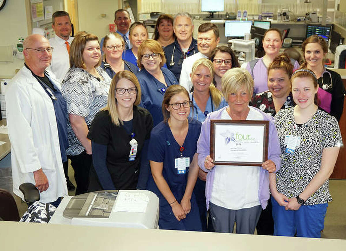The AMH Emergency Department with the PRC 4-Star Award.