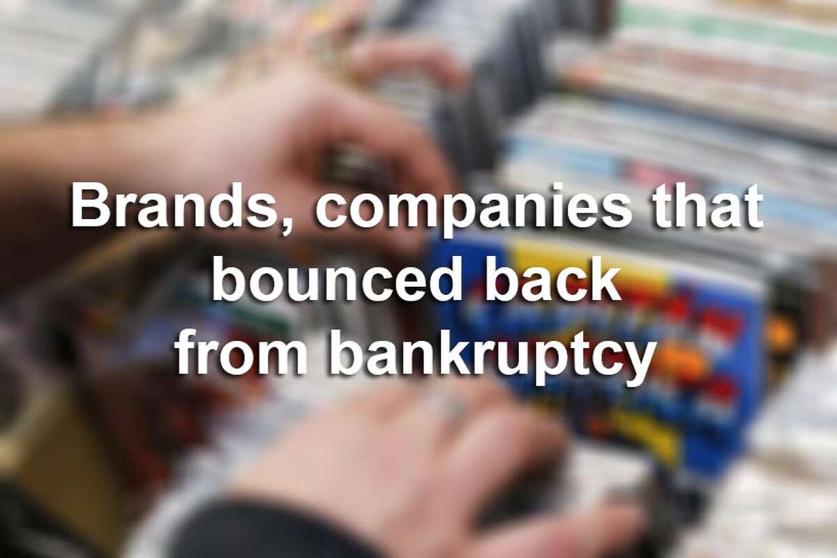 Click ahead to see brands and companies that bounced back from bankruptcy.