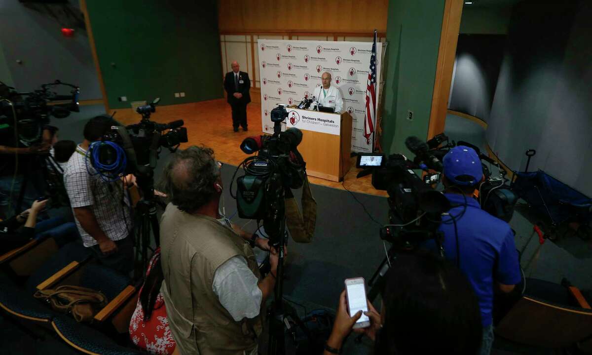 Guatemalan children burned by volcano arrive in Galveston for treatment