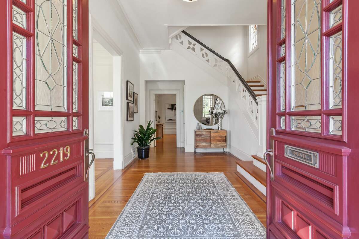 A five-bedroom Victorian at 2219 Scott St. in San Francisco's tony Pacific Heights neighborhood sold for $1.6 million over asking in May 2018. It was listed for $7.995 million and sold for $9.6 million.