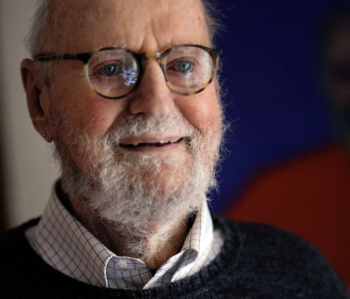 Lawrence Ferlinghetti at his apartment in North Beach on March 1, 2018.