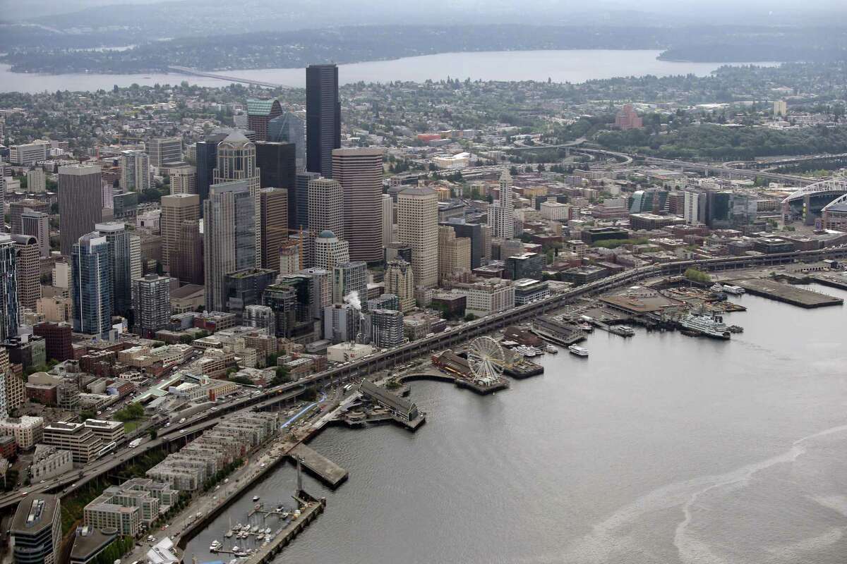 Seattle 2020: 0.1 to 0.5 feet 2050: 0.3 to 2.1 feet 2070: 0.6 to 4.2 feet 2100: 0.9 to 8.6 feet 2150: 1.4 to 18.9 feet