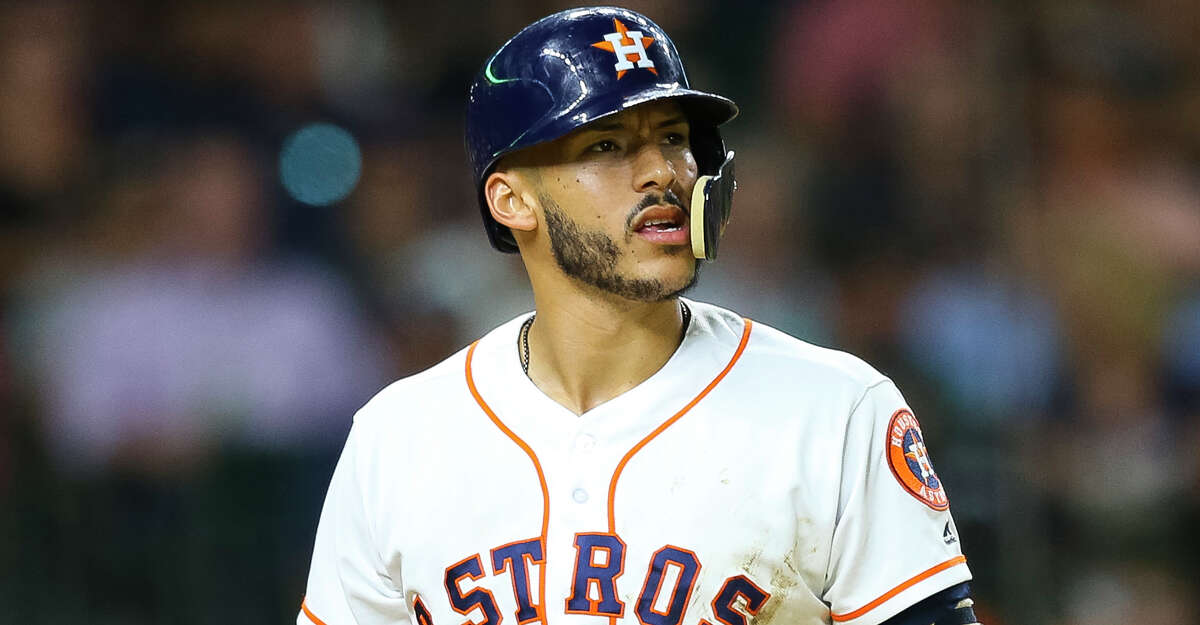 Houston Astros Shortstop Carlos Correa 1 Editorial Stock Photo