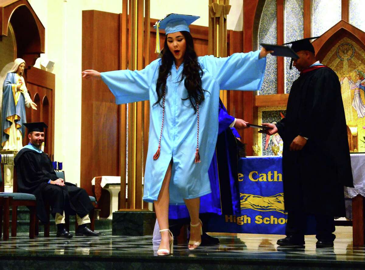 Kolbe Cathedral's 2018 Commencement Exercises in Bridgeport, Conn., on Thursday, June 7, 2018.
