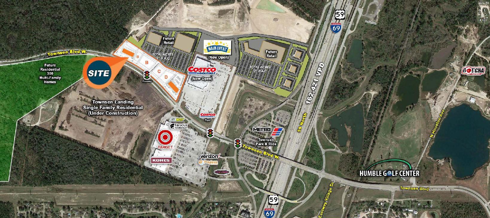 New 8 acre retail development planned on Townsen Boulevard in Humble