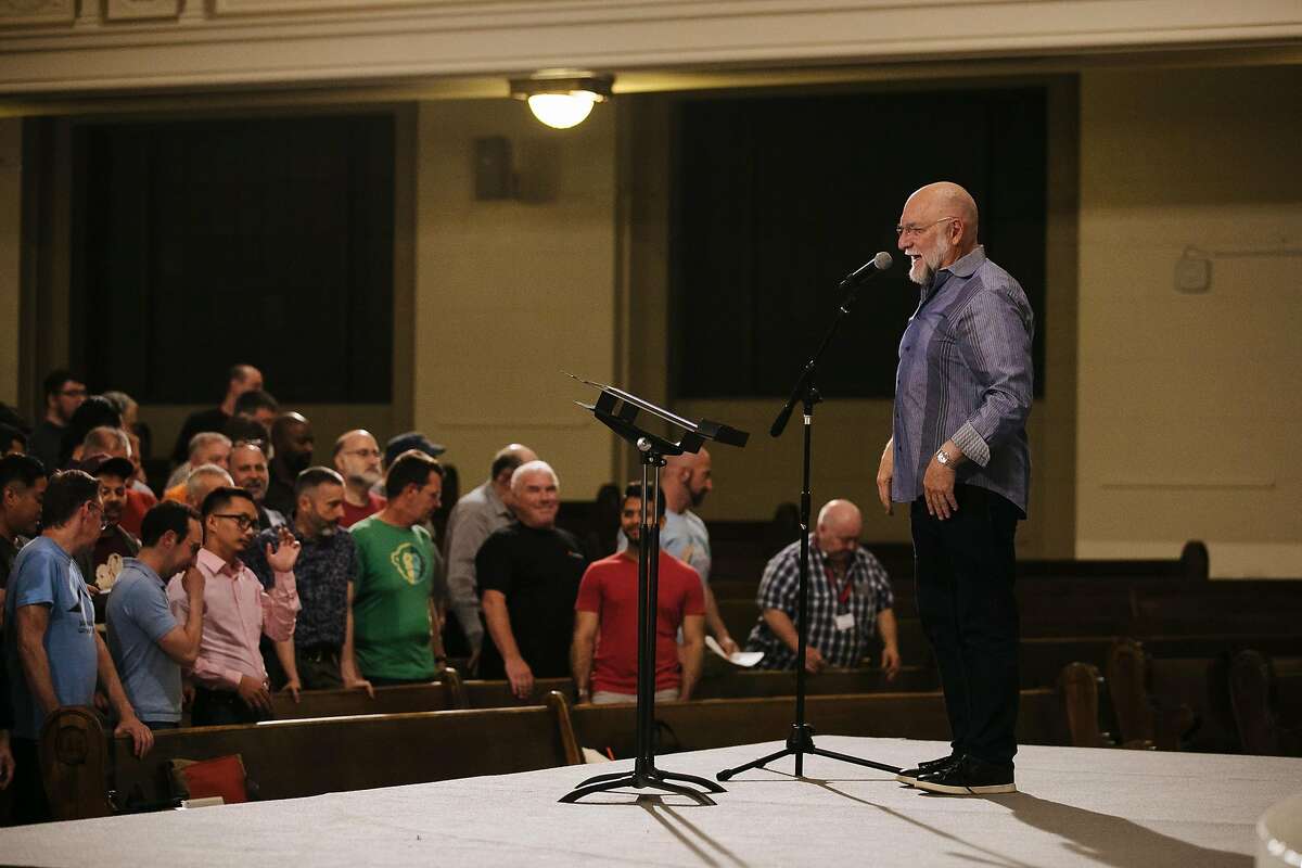 The S.F. Gay Men’s Chorus, part of history itself, sings it out in
