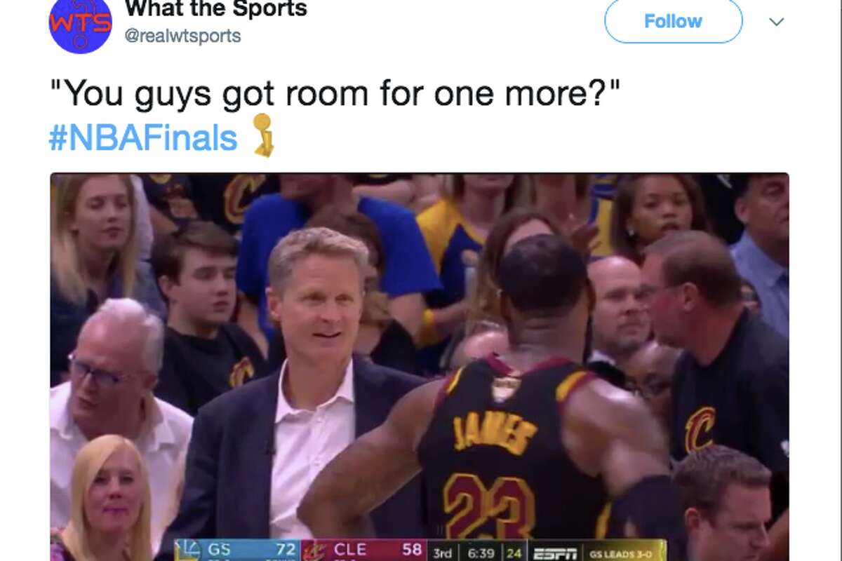 LeBron To The Warriors Sweep Jokes And More Best Memes From Game 4