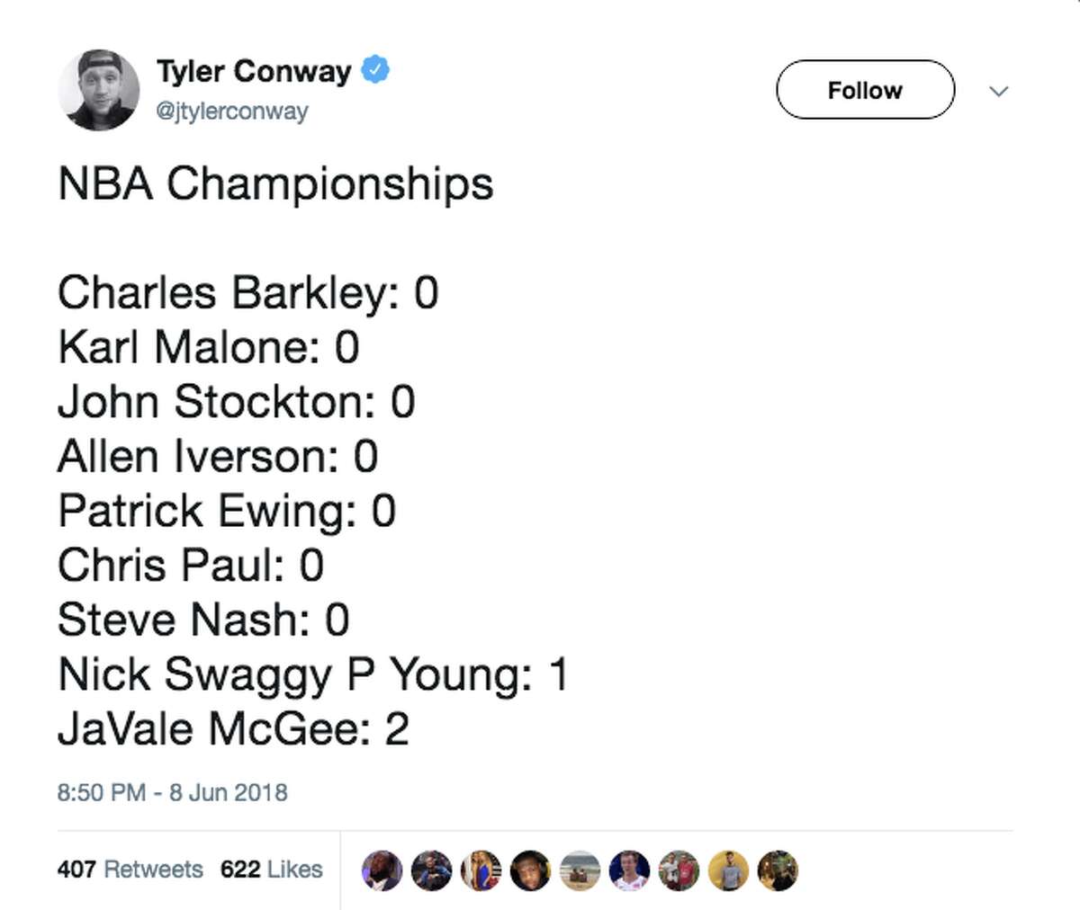 Everyone is celebrating the fact the Warriors' Nick Young is now an NBA  champion