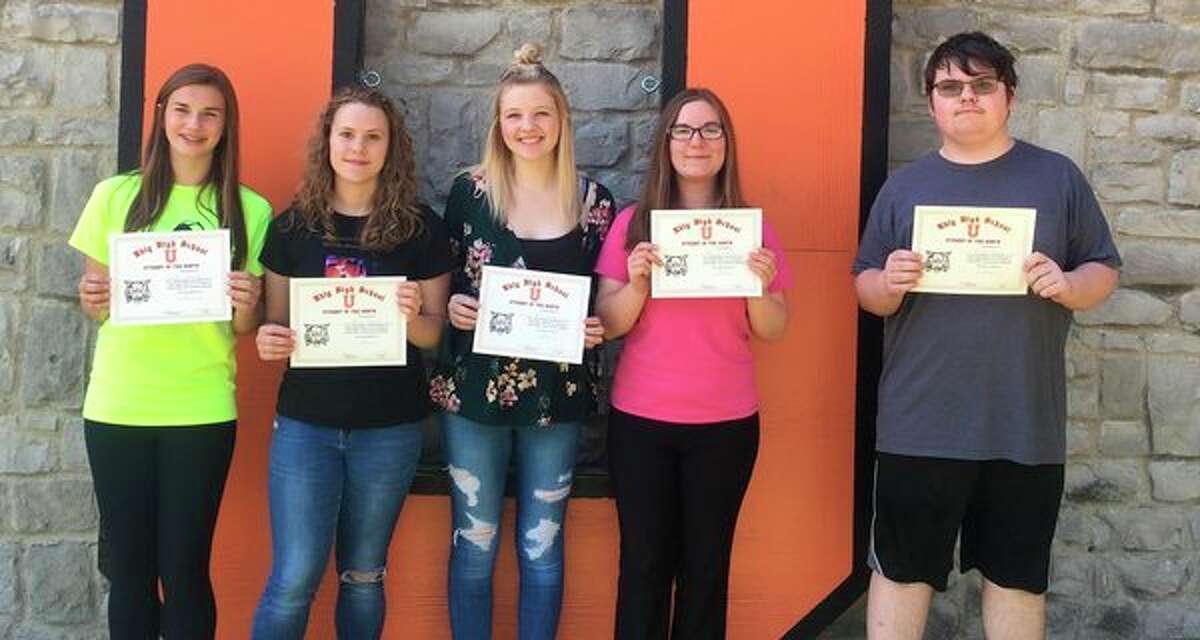 Ubly Schools names Students of the Month
