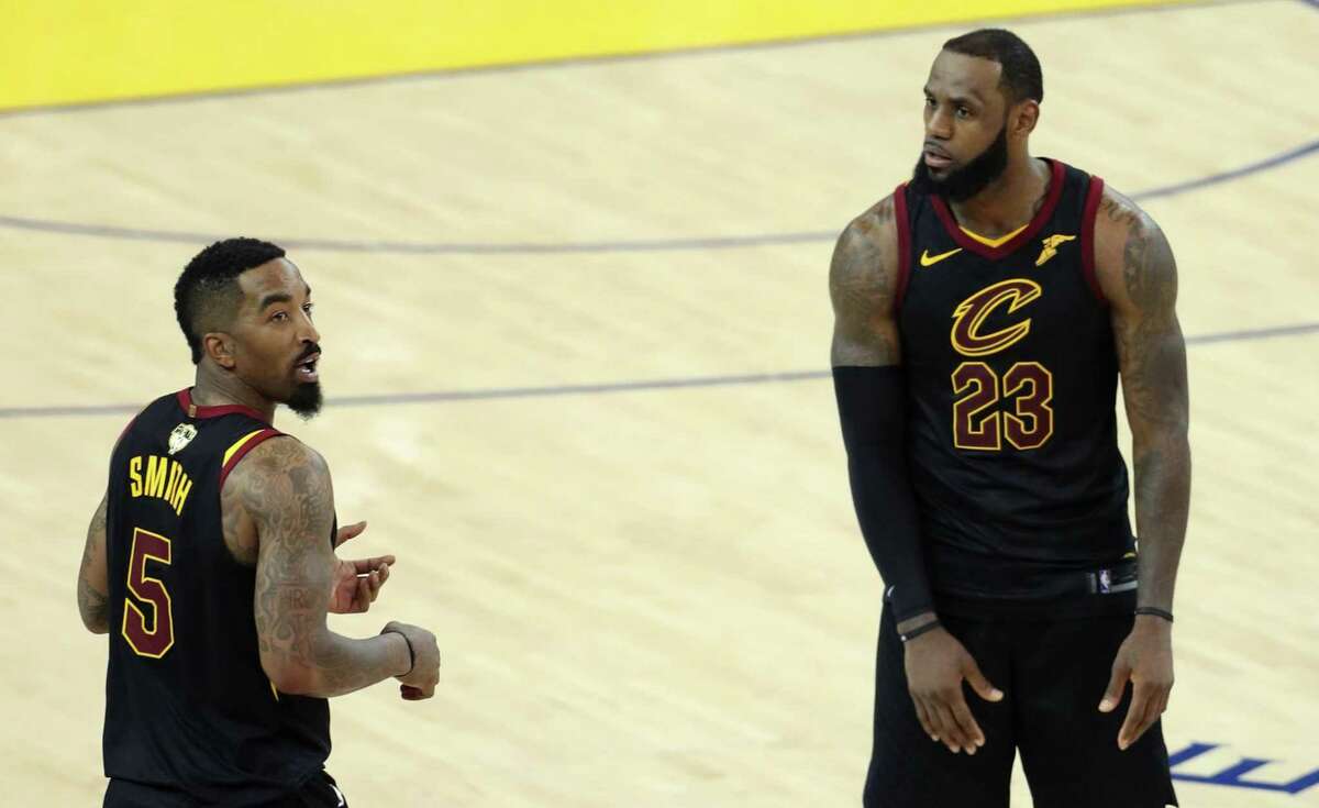 Could LeBron James and J.R. Smith actually play college football?