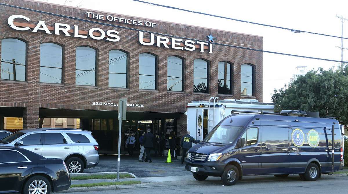 Convicted state Sen. Carlos Uresti has received a nearly $1 million offer for the building that formerly housed his law offices. He and federal prosecutors have asked for court permission to sell the building, with some of the proceeds earmarked for victims of a defunct San Antonio oilfield servcies company that he was involved in. Federal agents raided the building in February 2017, confiscating documents and other items as part of their investigation of Uresti.