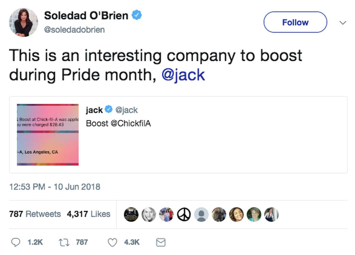 chick fil a gay pride month tweet
