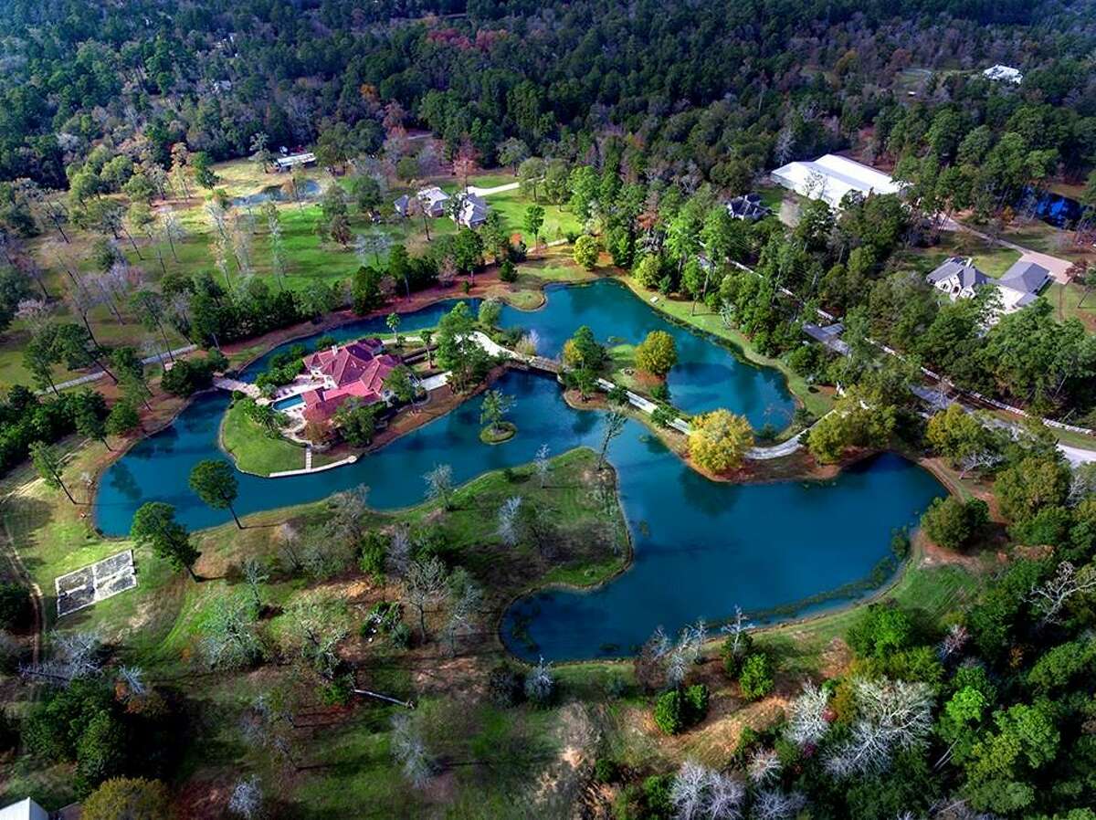 9011 Breckenridge Drive, Magnolia $3.1 million6 bedrooms, 5 full and 1 half baths10.76 lot acres$429.90 per square footSee the listing at HAR.com.