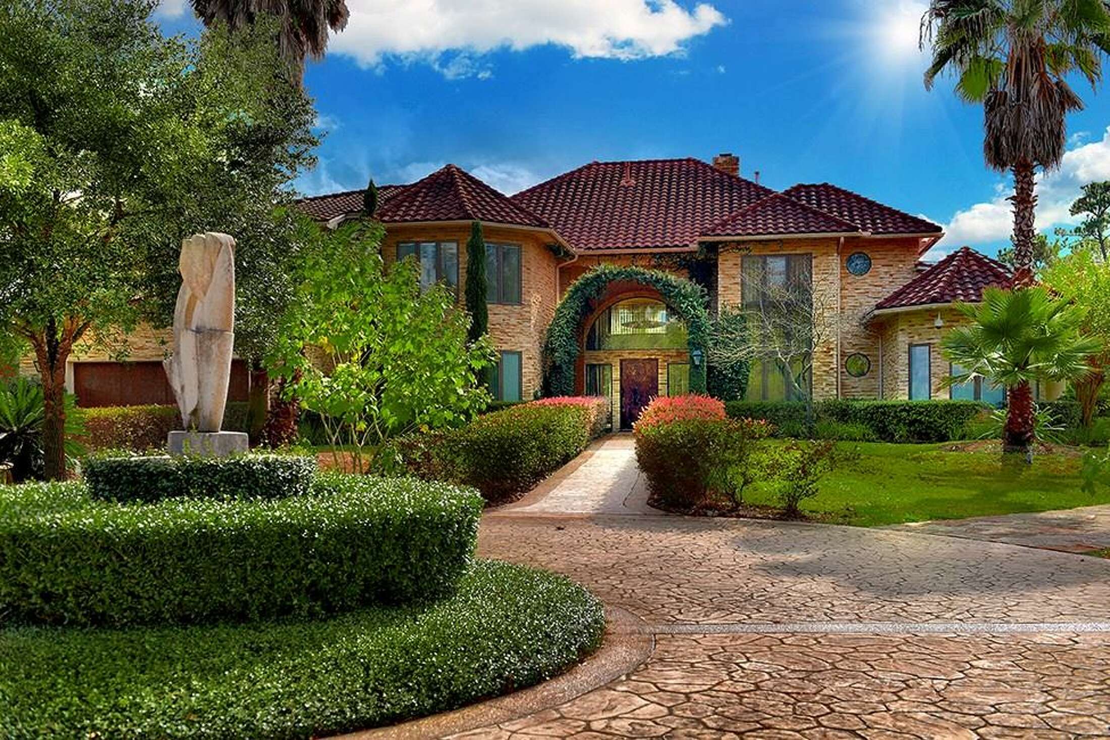 Magnolia mansion for sale is on private island