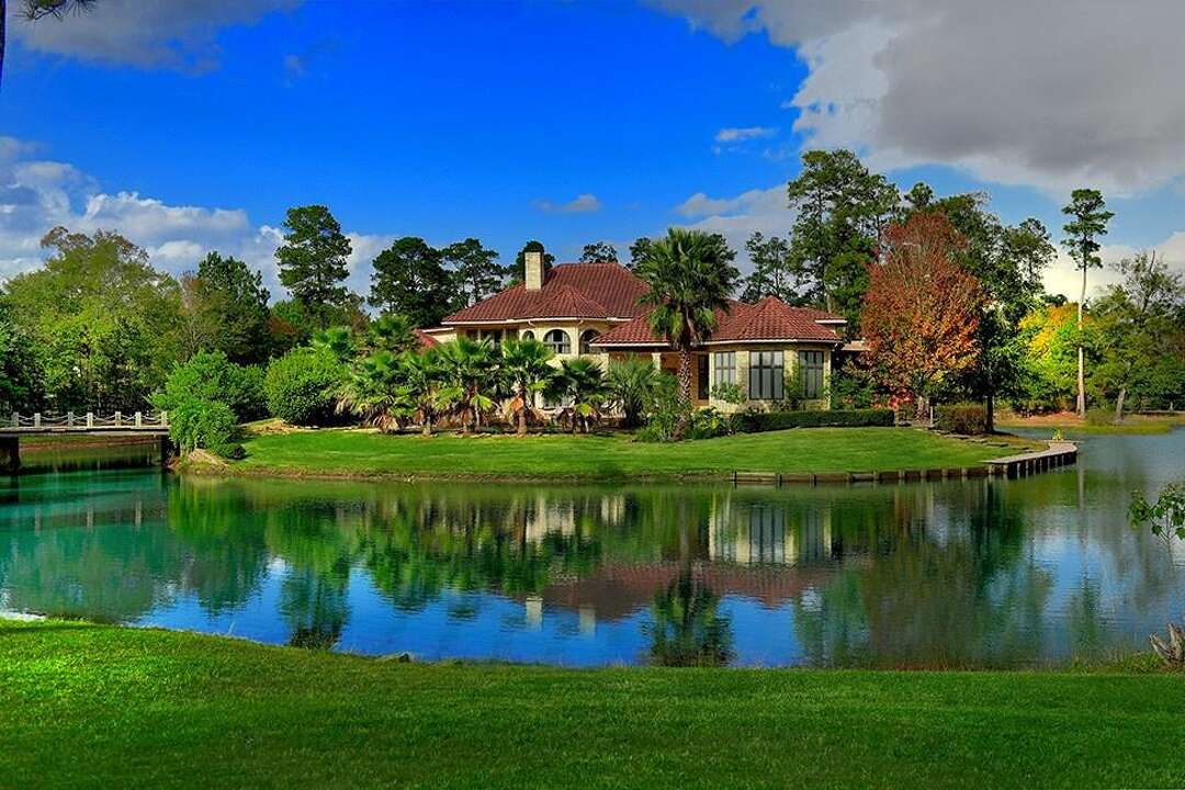 Magnolia mansion for sale is on private island