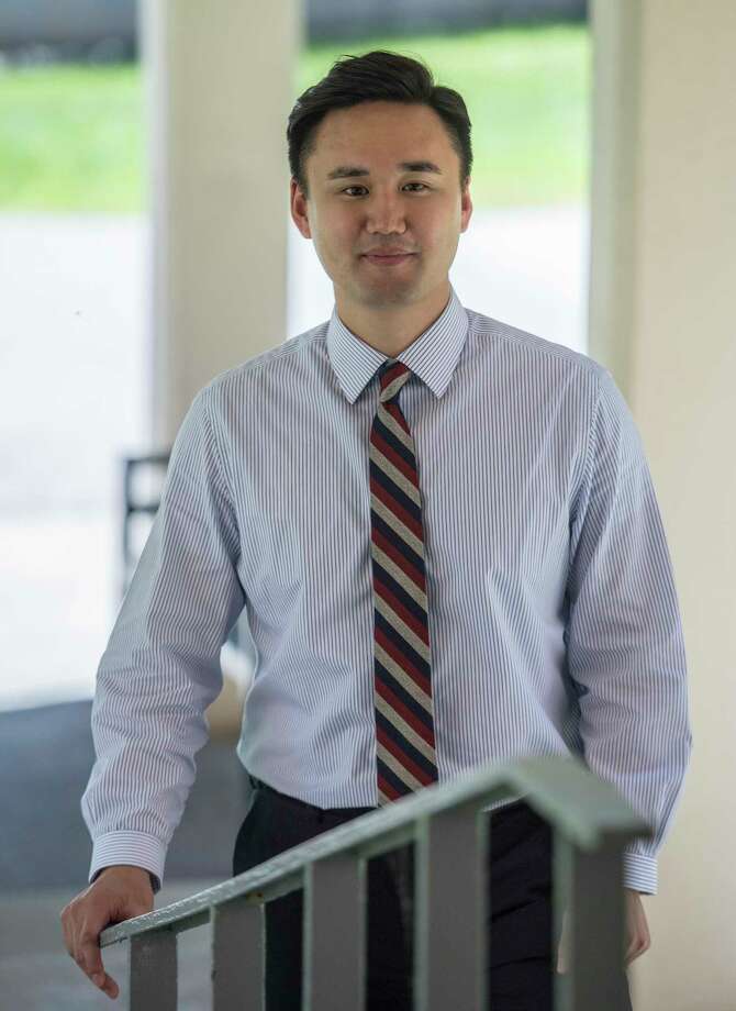 Joonwon Park speaks to the Times Union at Skidmore College Monday June 11, 2018, in Saratoga Springs, N.Y.  (Skip Dickstein/Times Union) Photo: SKIP DICKSTEIN, Albany Times Union / 40044043A