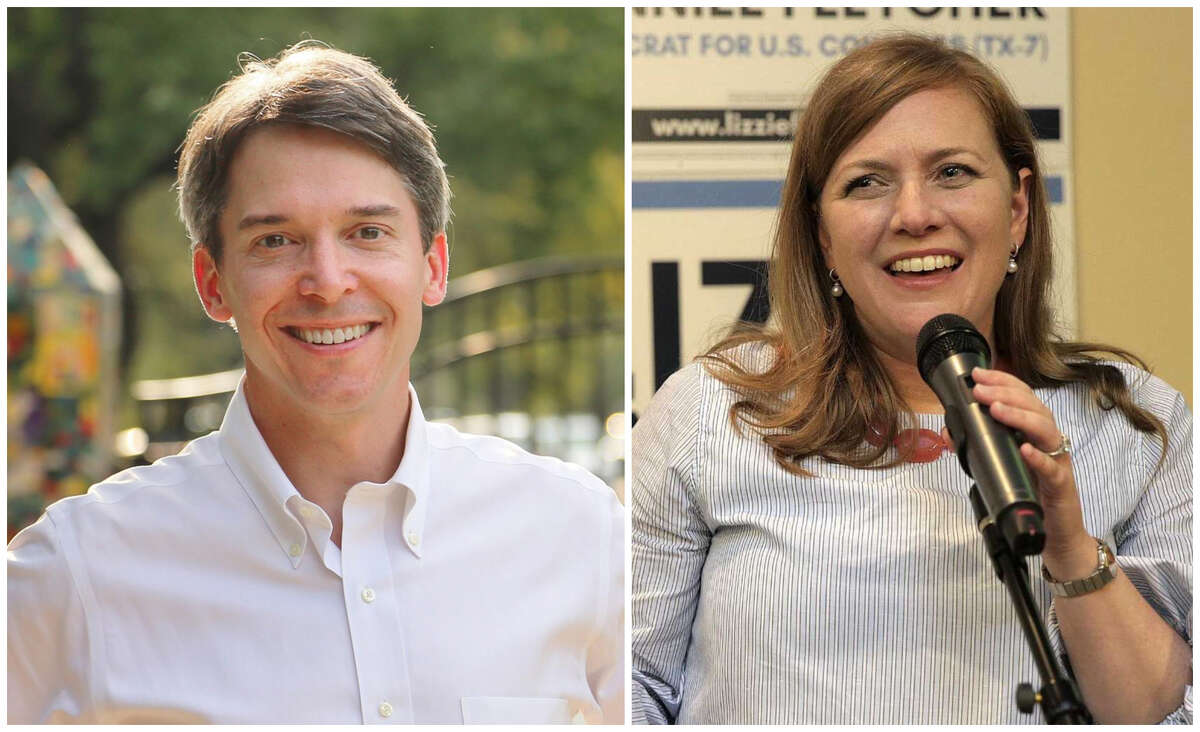 Todd Litton and Lizzie Pannill Fletcher, Democratic candidates for Congress.