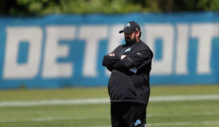 Detroit Lions head coach Matt Patricia watches during an NFL football practice in Allen Park, Mich., Monday, June 11, 2018. (AP Photo/Paul Sancya) Photo: Paul Sancya / Copyright 2018 The Associated Press. All rights reserved.