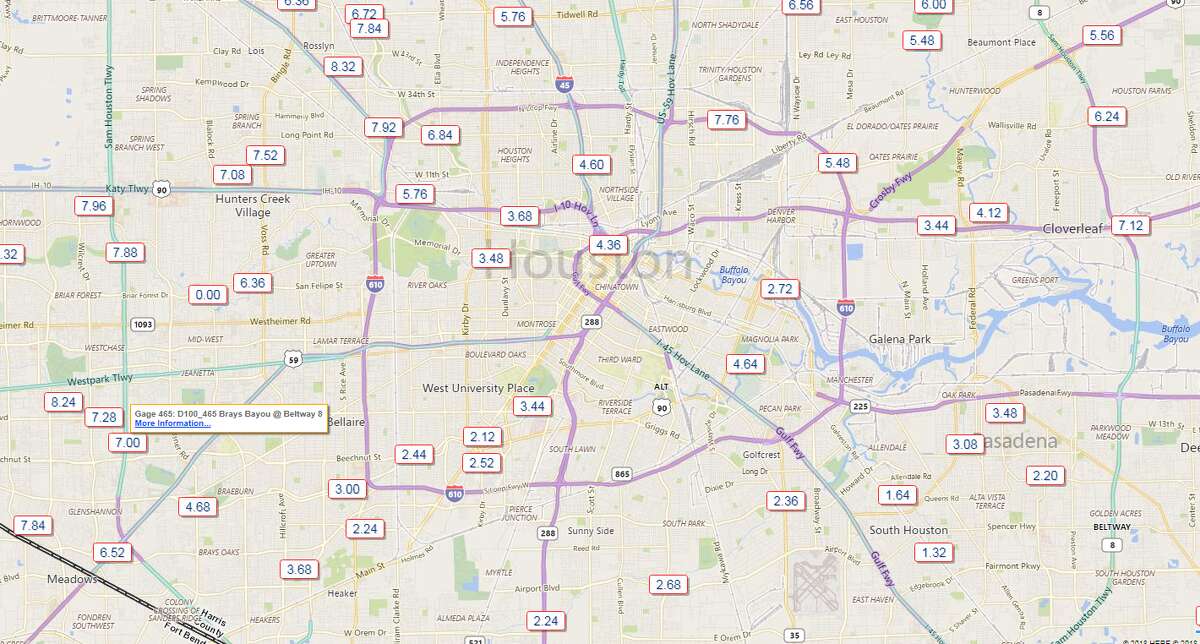 Interactive flood maps are now available online for Harris County residents