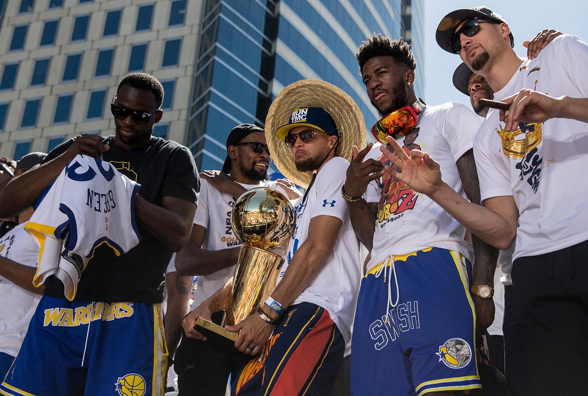 Golden State Warriors: Who is RUN TMC? Explaining Steph Curry's Hat
