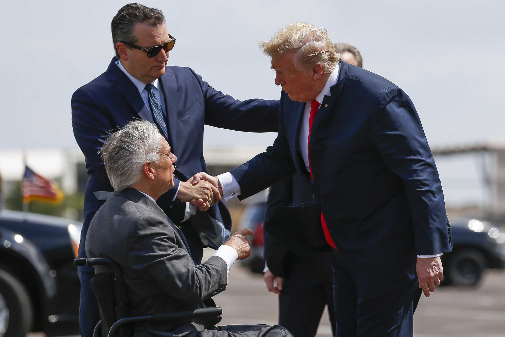 Listen: Cruz cozies up to Trump, a Russian invite and 'Easy Rider' Abbott