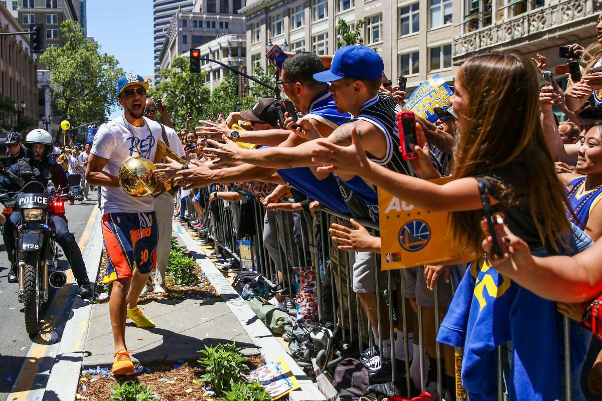 Warriors parade: Bay Area parties with back-to-back champs