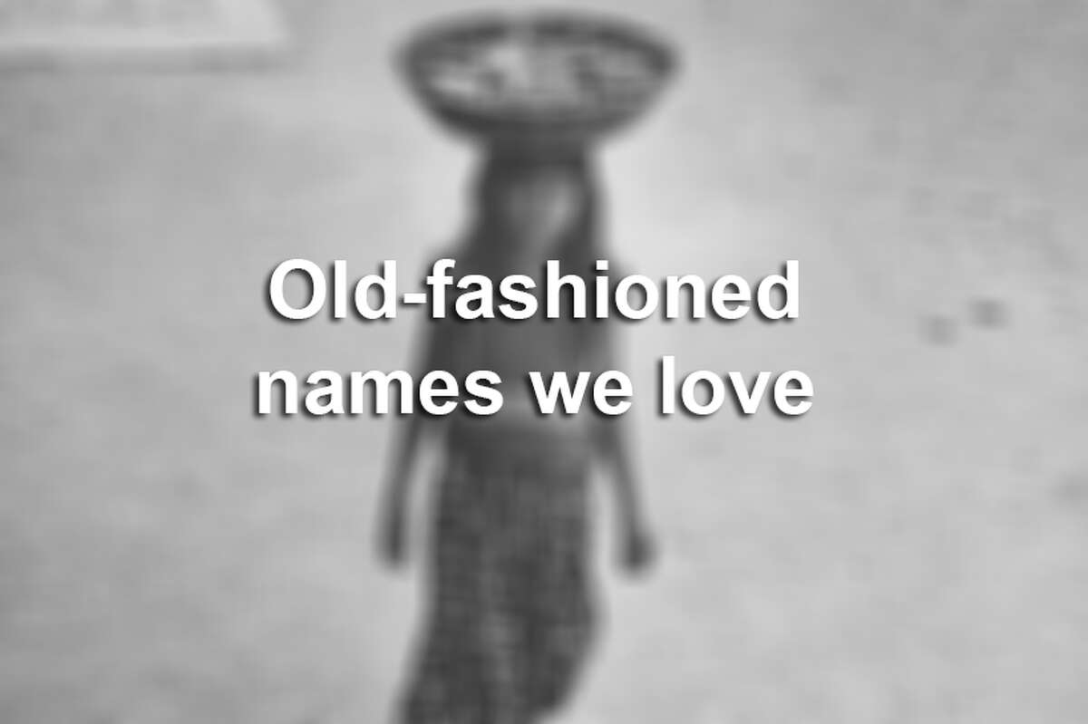 Old-fashioned names we love