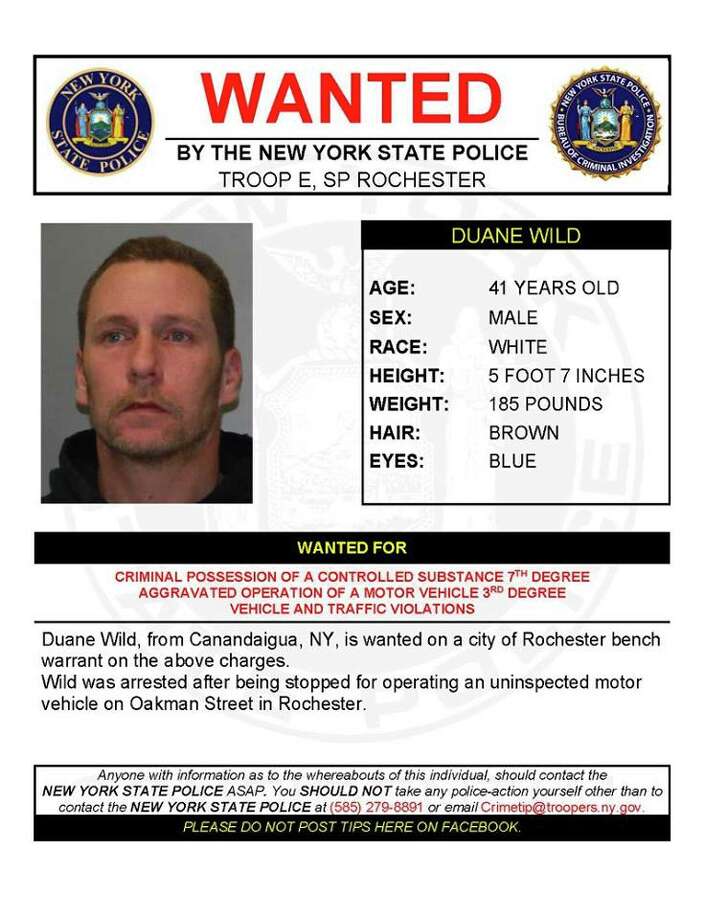 Duane Wild Photo: New York State Police