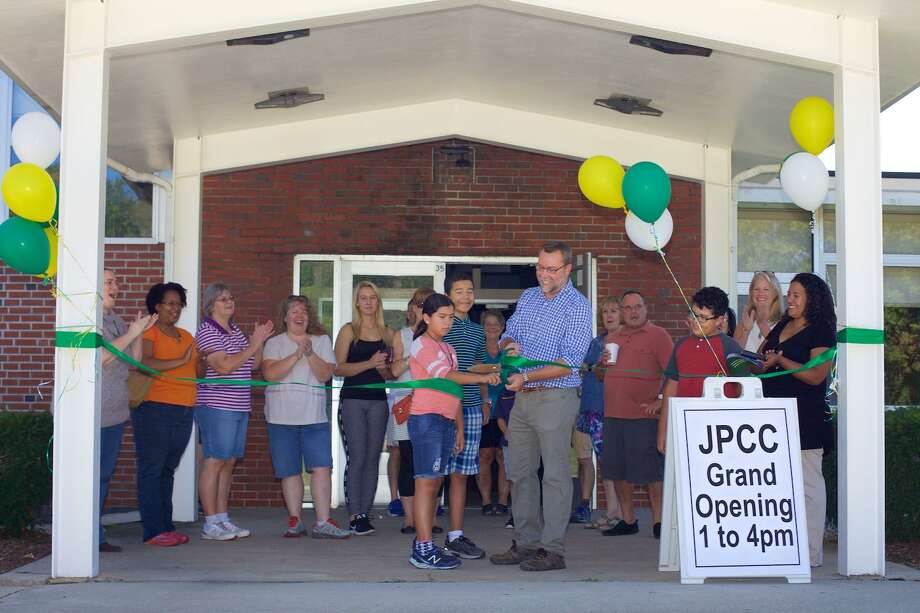 File photo of the grand opening of the John Pettibone Community Center. Photo: Trish Haldin / / The News-Times Freelance