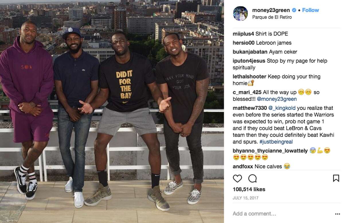 In a recent interview, Draymond Green said his favorite travel destination was — sorry, Bay Area — Barcelona. "Barcelona. Best city in the world," he proclaimed. 