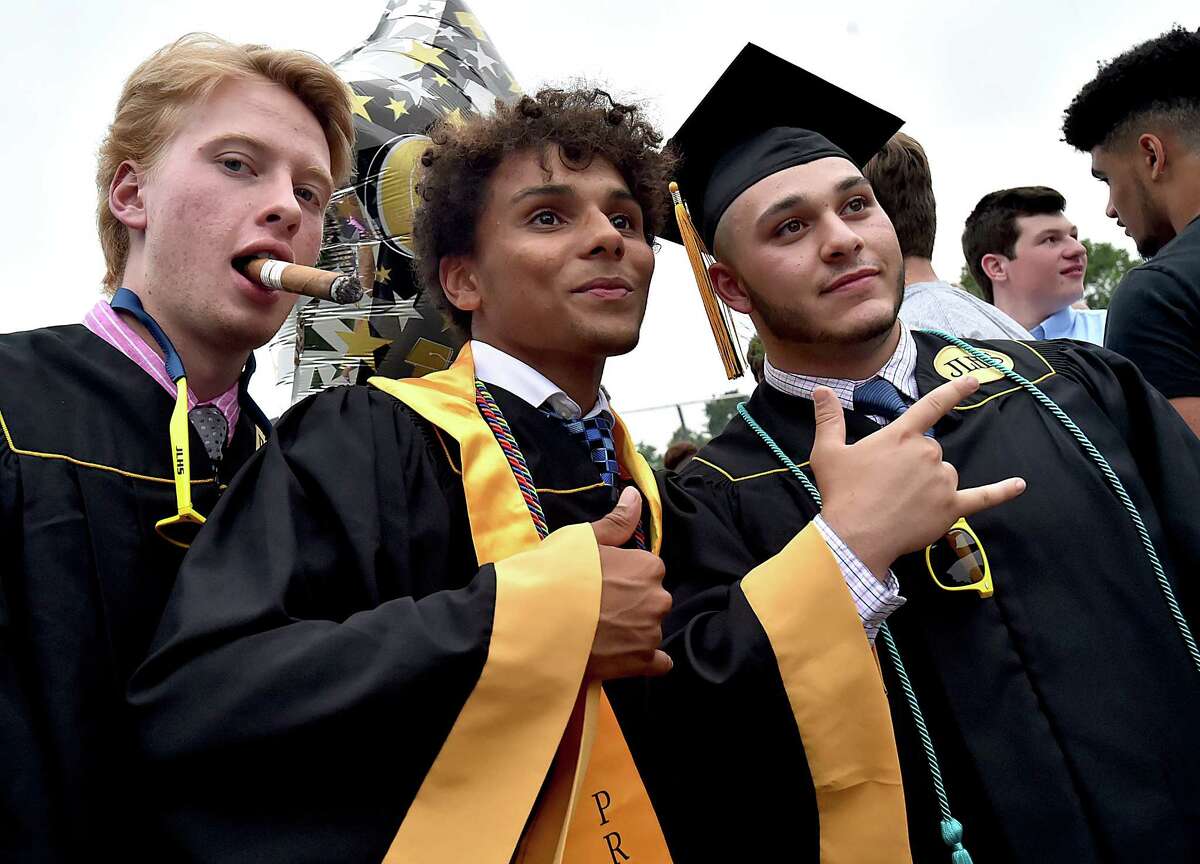 Jonathan Law High School graduation 2018