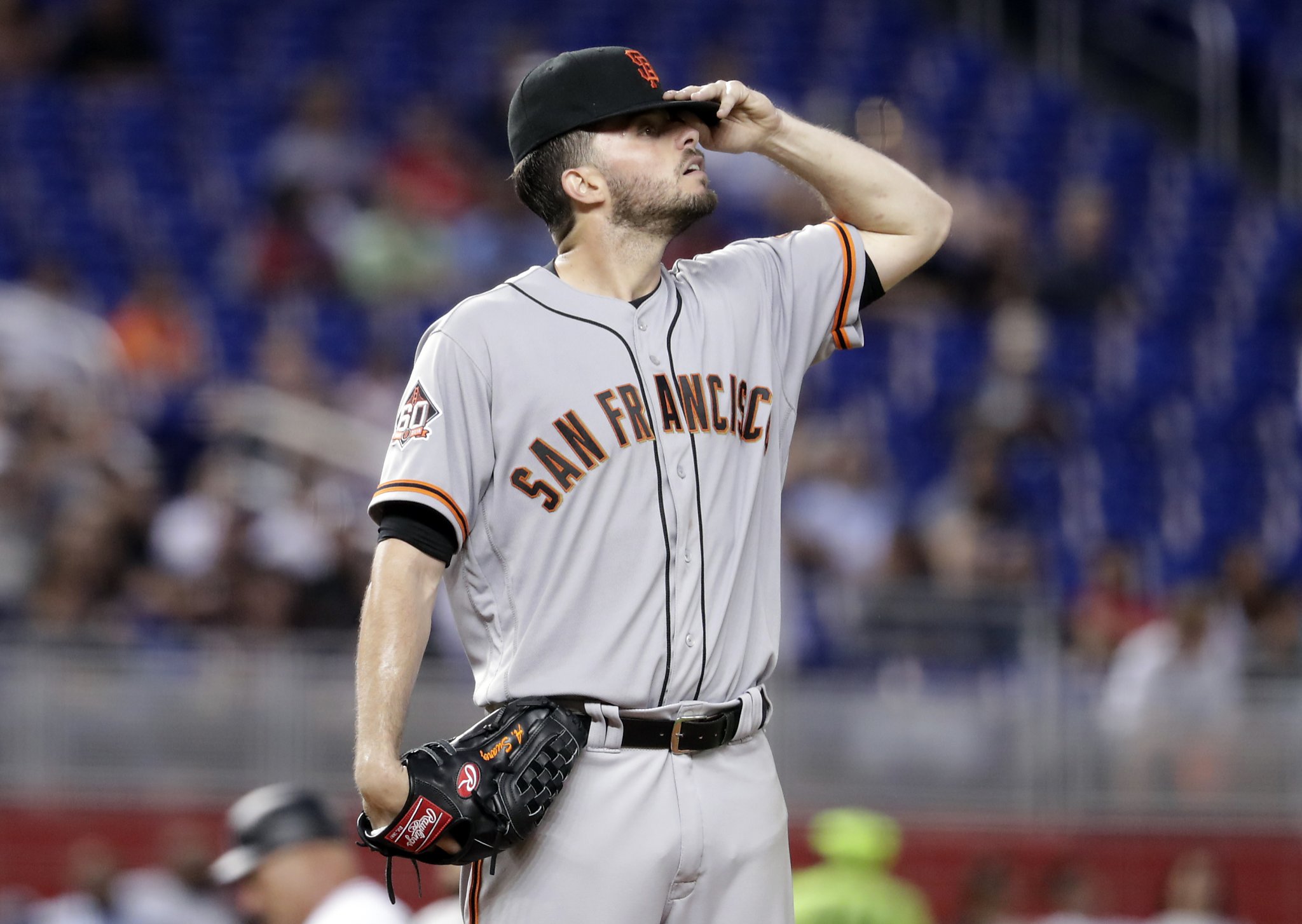 Brandon Crawford and Buster Posey by Eric Espada