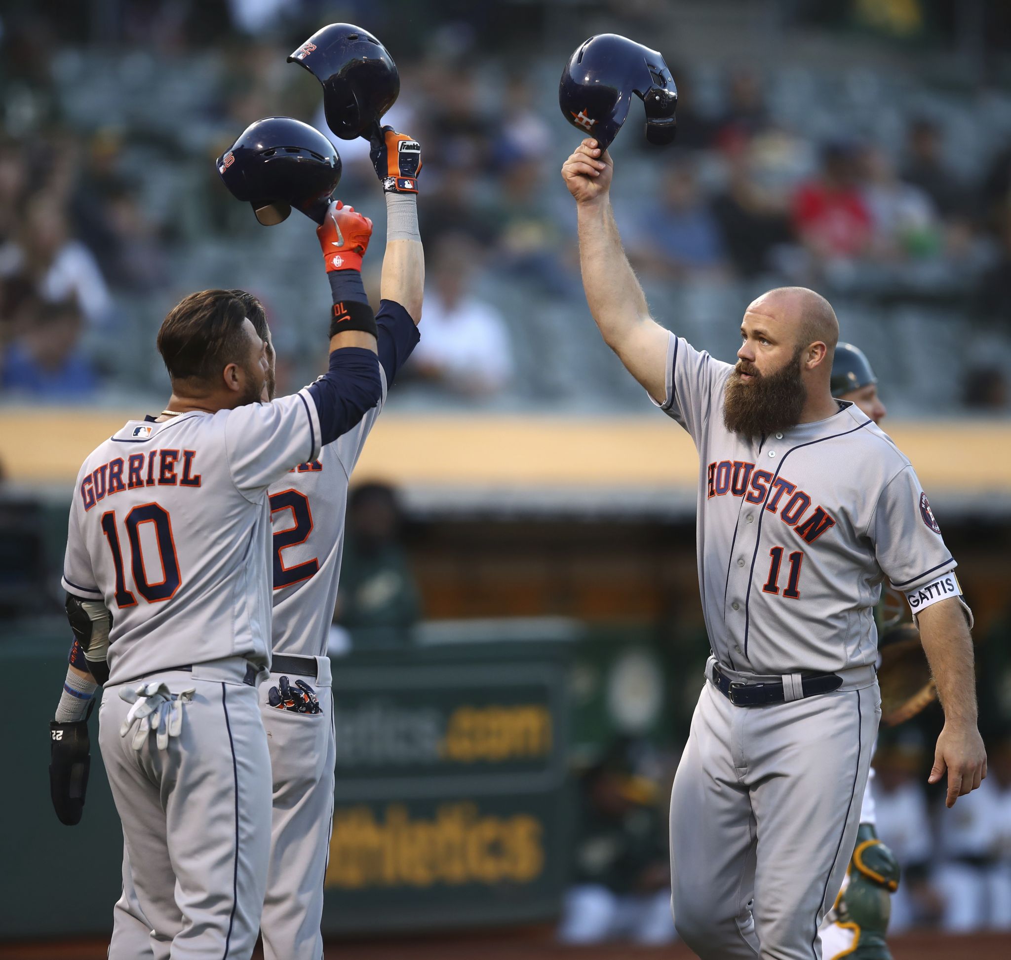 Evan almighty: Gattis goes on another rampage as Astros wallop Athletics