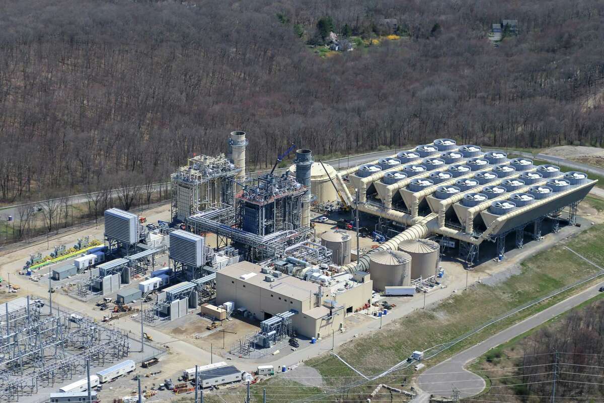 The CPV Towantic Energy Center in Oxford, Conn., in an aerial photo taken in May 2018. (Photo courtesy CPV Towantic Energy Center via GlobeNewswire)