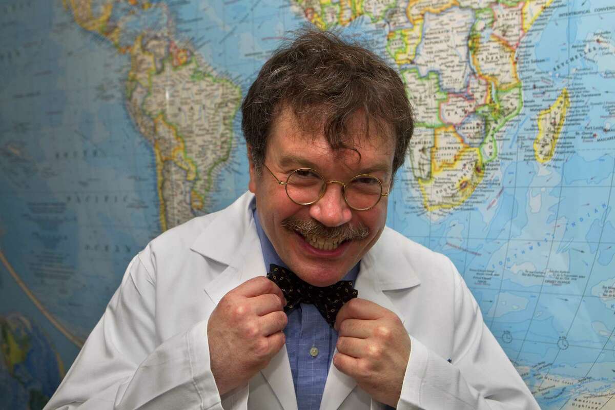 Dr. Peter Hotez at the Texas Medical Center.