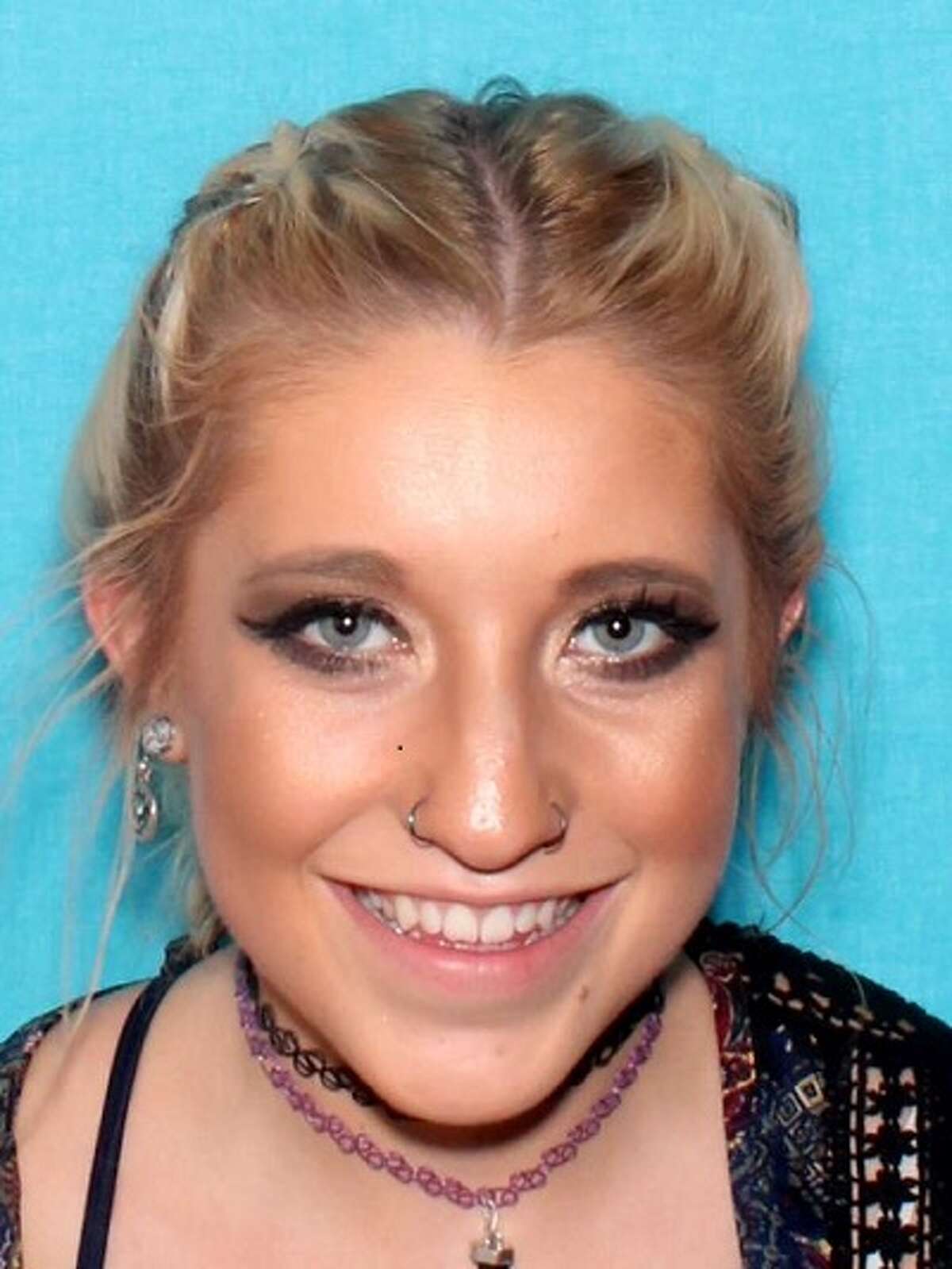 Caitlin Marie Denison, 19, was last seen on January 19. She reportedly flew to Midland from Reno, Nevada with an unidentified man, who lives in Midland, according to the Texas Department of Public Safety.