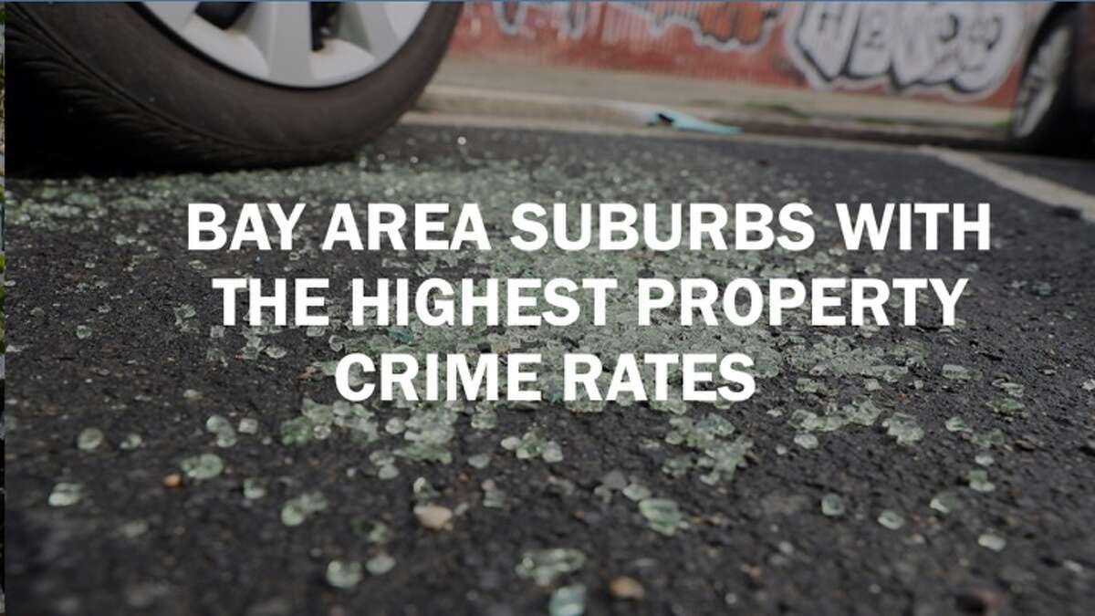 These towns and suburbs have the most per capita property crime in the Bay Area. 