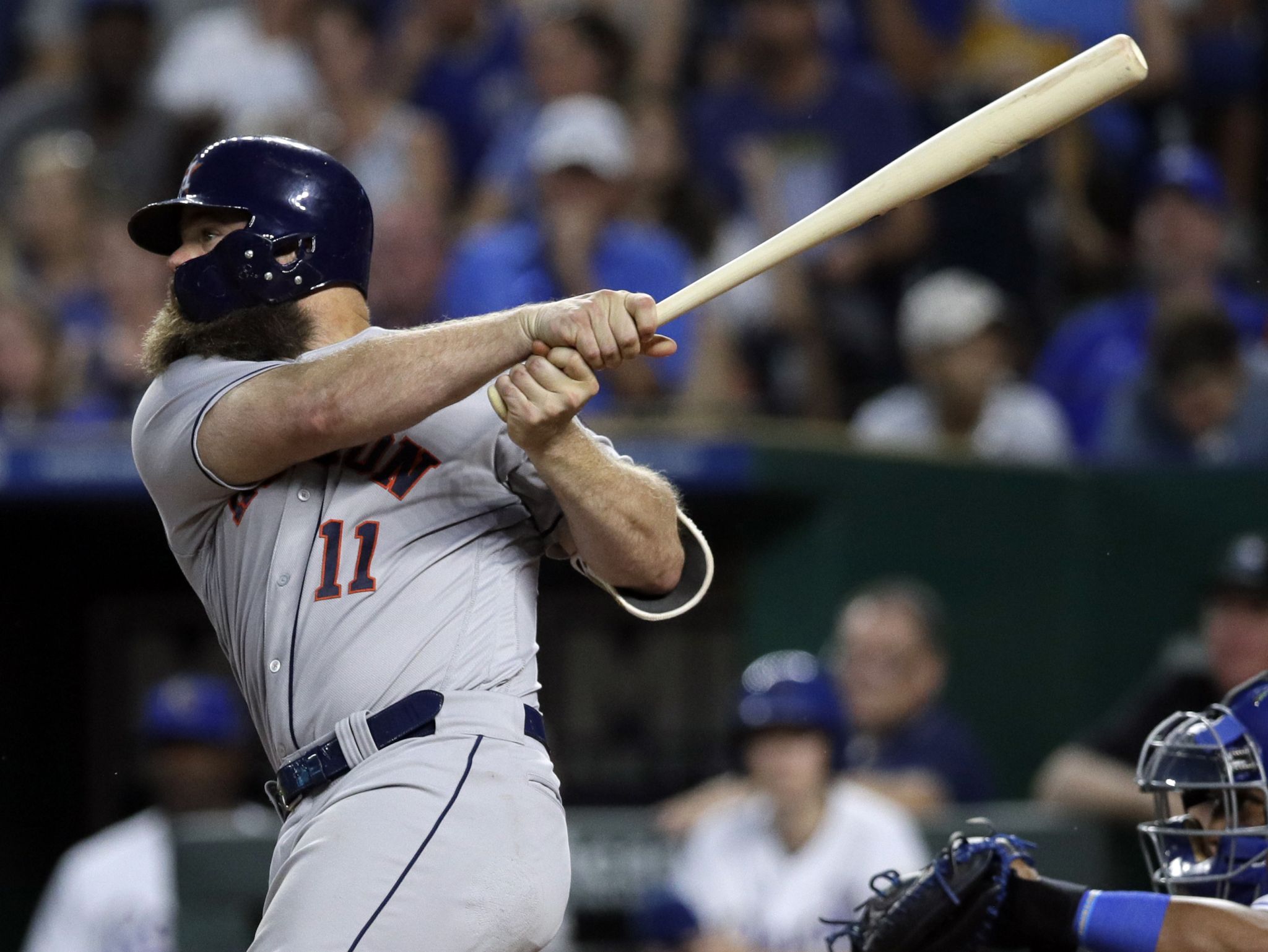 Smith: Evan Gattis powers Astros to perfect road journey