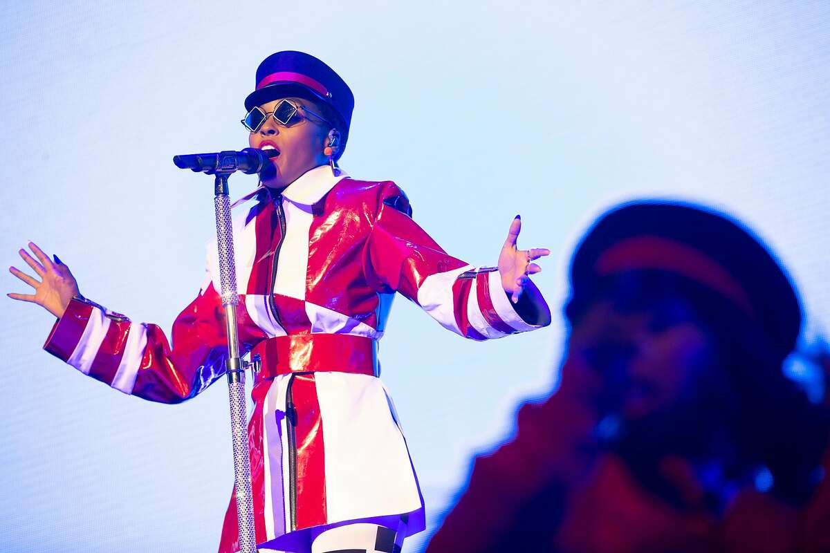 Janelle Monae performs at the Masonic during her Dirty Computer Tour, Saturday, June 16, 2018, in San Francisco, Calif.