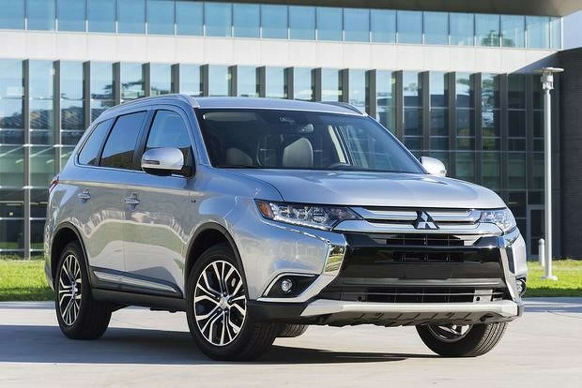 Witnesses told police they saw the suspects take Perkins shoes, and possibly some other property, before fleeing in a grey Mitsubishi Outlander with the license plate number KRC1559. Pictured above is a model Mitsubishi Outlander, not the actual suspect vehicle.