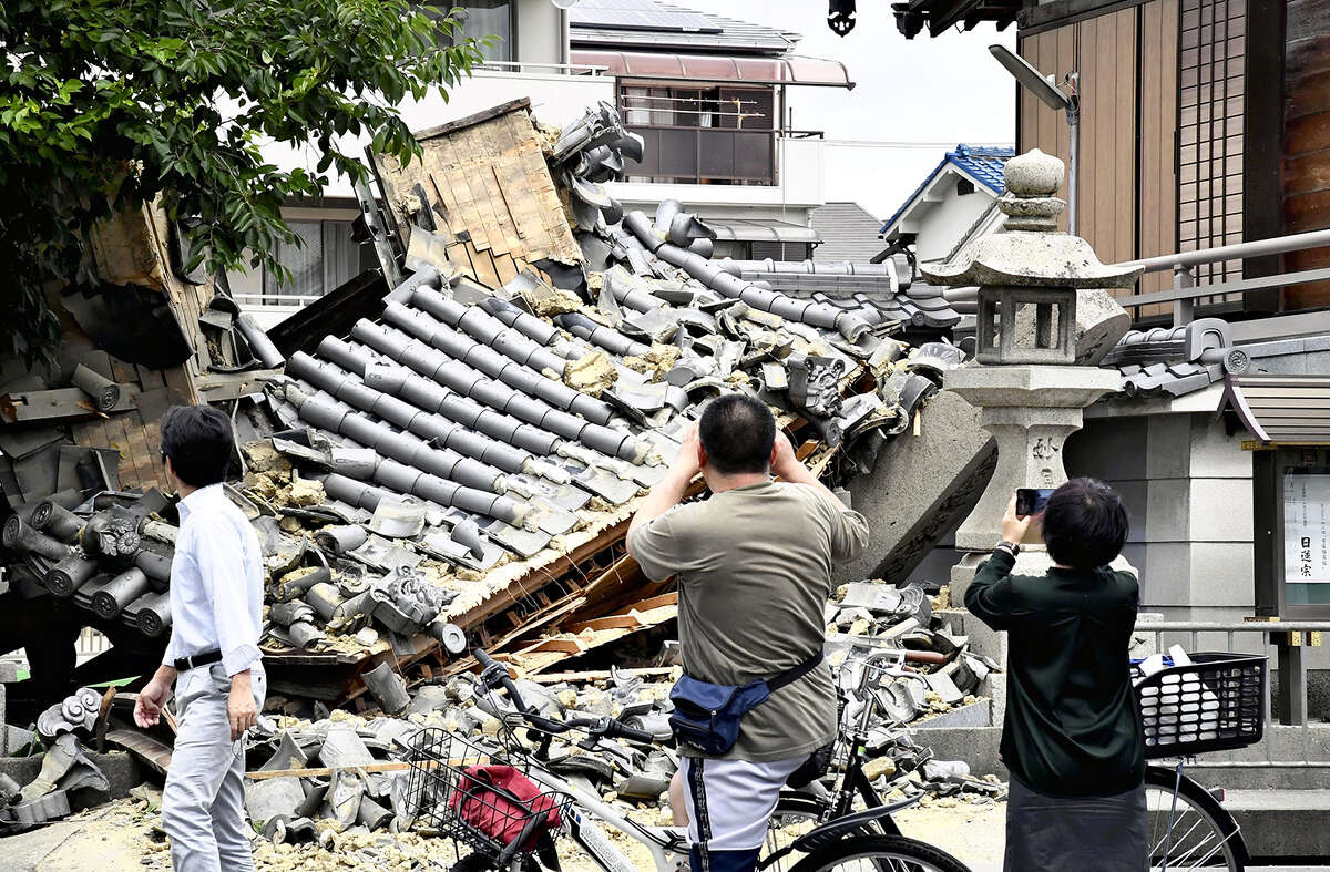 землетрясение в кобе япония
