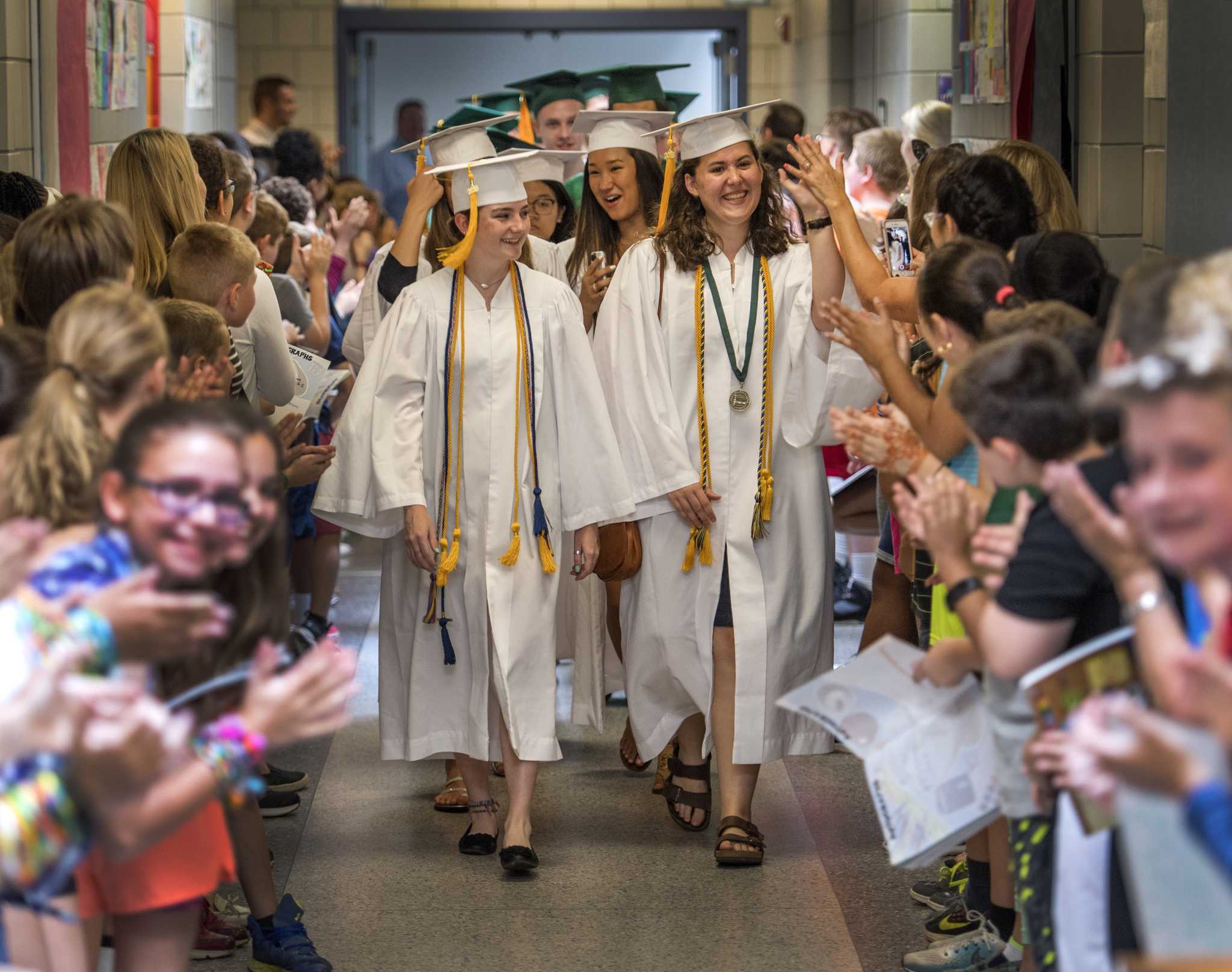 Photos: Shen High holds first 'Graduate Walkthrough' at elementary schools