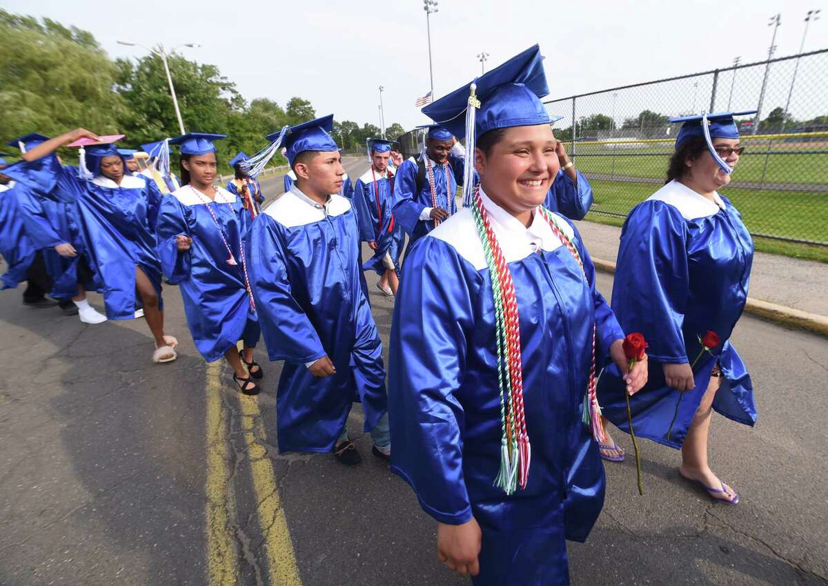 West Haven High School graduation on June 18, 2018.