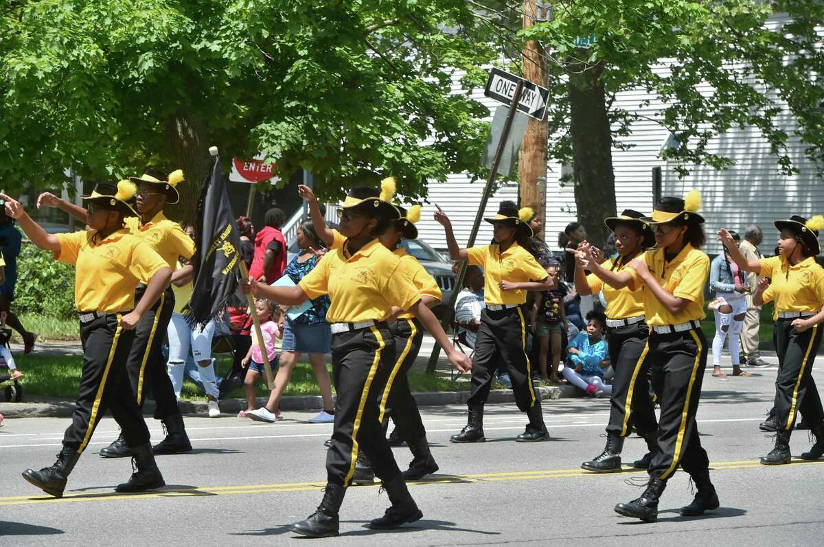 New Haven, Connecticut - June 3, 2018: The Freddie Fixer parade Sunday afternoon from Bassett Street and Dixwell Ave. in New Haven.