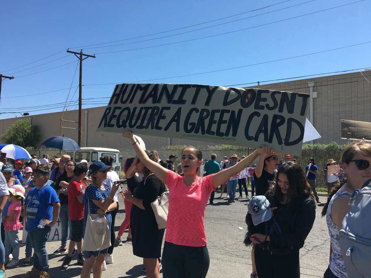 Immigration march in El Paso part of growing protests against immigrant