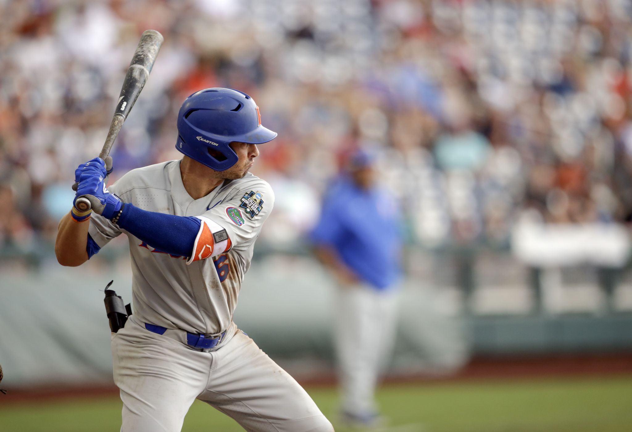 Texas eliminated after two College World Series games following 6