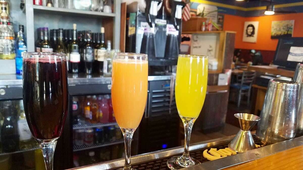 Happy hour is a colorful affair at Valencia Luncheria in Norwalk.