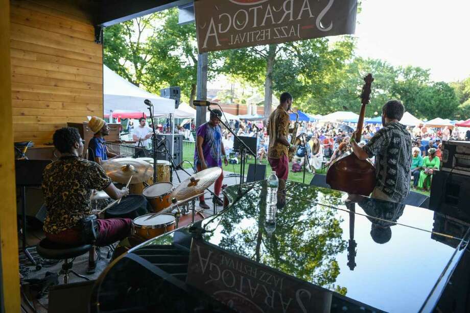the new Charles R. Wood "Jazz Discovery" Stage, photo credit: Explore Saratoga.