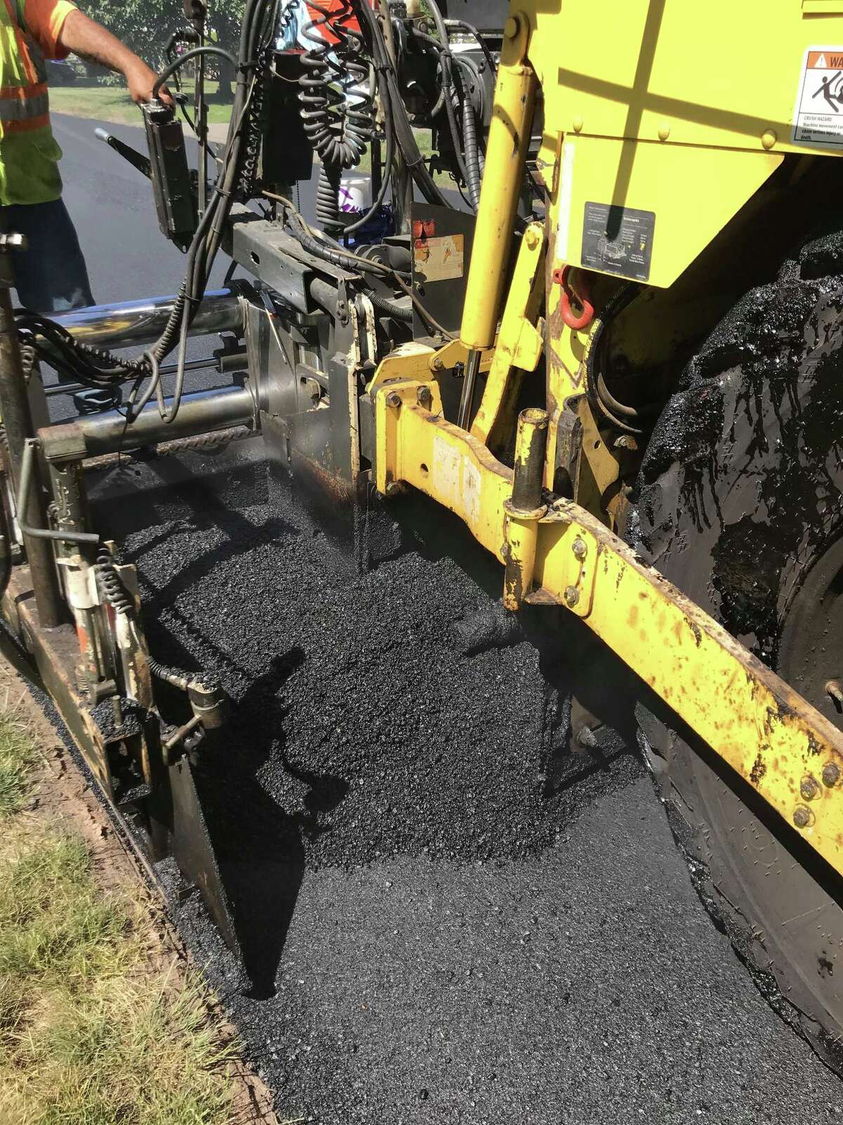 Cromwell road crews working to repave streets around town