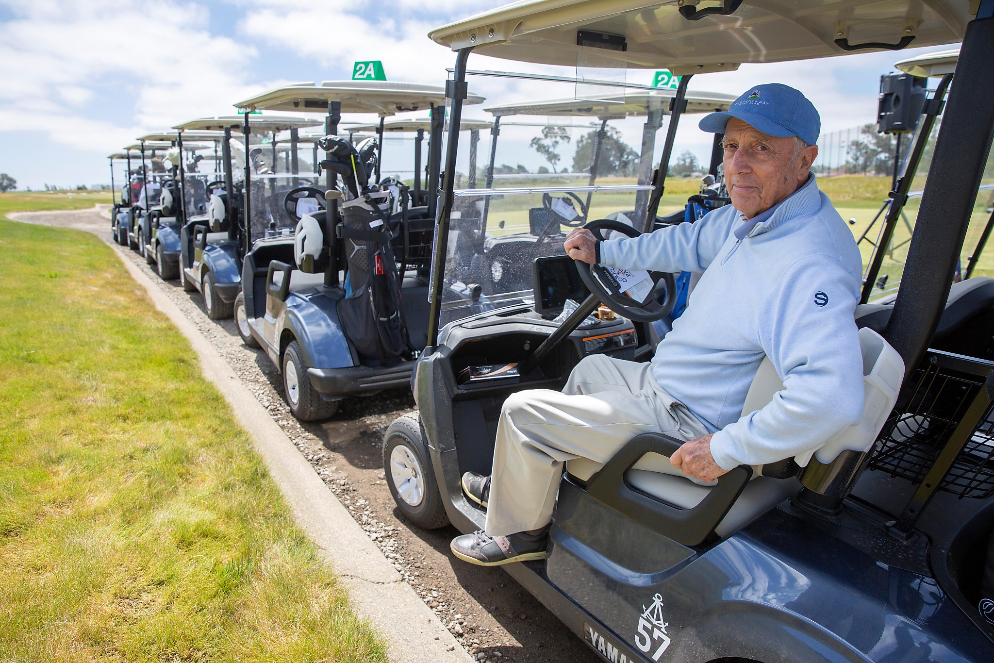 Stephen Curry Gets a Preview Round at Corica Park G.C.